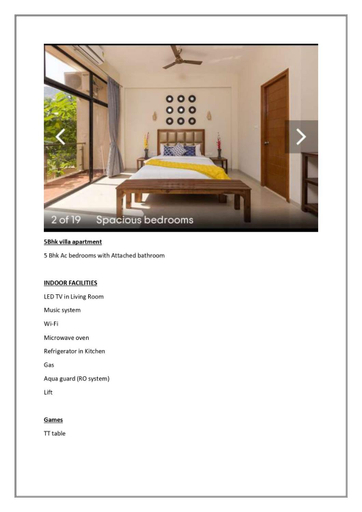 Bedroom 3, Lushy Greens Villa, Pune
