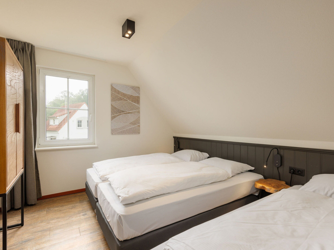 Bedroom 2, Sauna Retreat near Castle, Grafschaft Bentheim