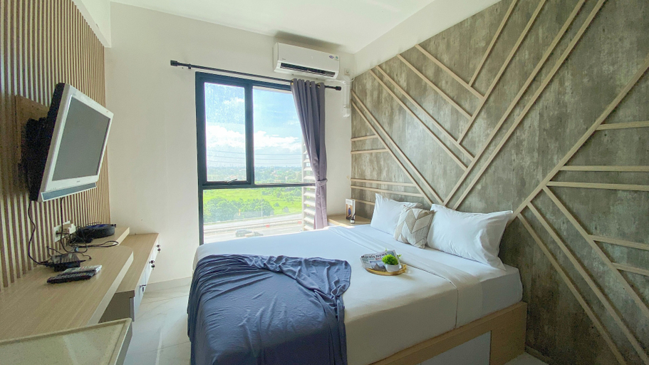 Bedroom 3, Homey And Clean Studio At Sky House Alam Sutera Apartment, Tangerang