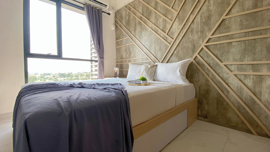 Bedroom 2, Homey And Clean Studio At Sky House Alam Sutera Apartment, Tangerang