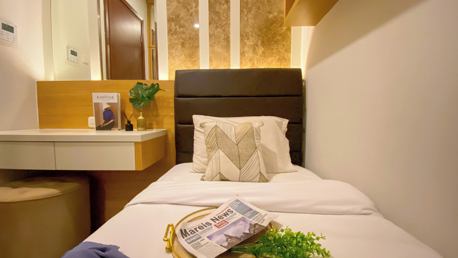 Bedroom 2, Nice And Restful 2Br At Sudirman Suites Apartment, Central Jakarta
