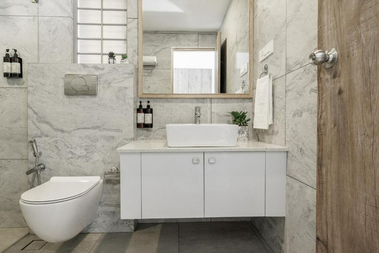 Bathroom, BluSalzz Collection - Papillon Hills, Idukki - Kerala by ZUZU, Idukki