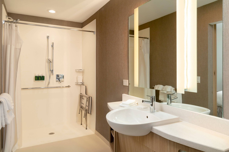 Bathroom 4, SpringHill Suites by Marriott Cape Canaveral Cocoa Beach, Brevard