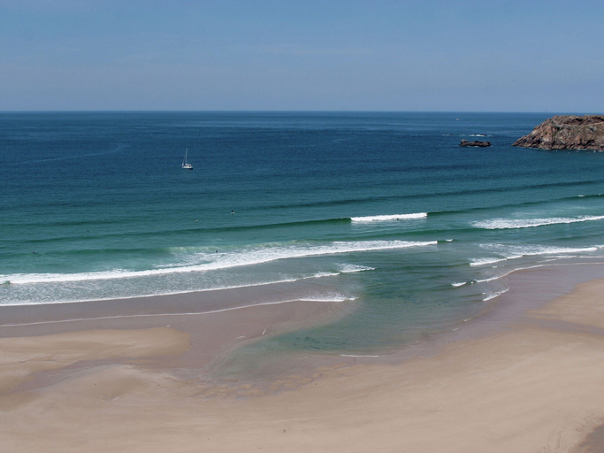 View from property 3, Tranquil Stay Near Audierne, Finistère
