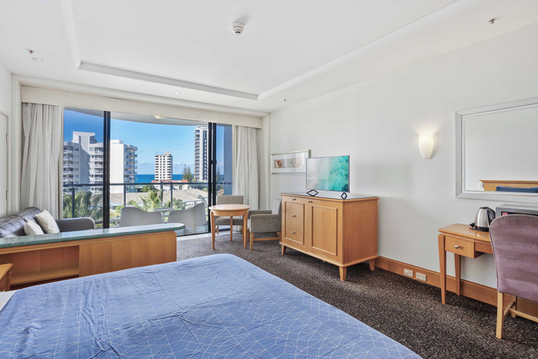 Bedroom 3, Surfers Paradise Studio with Ocean Views, Gold Coast