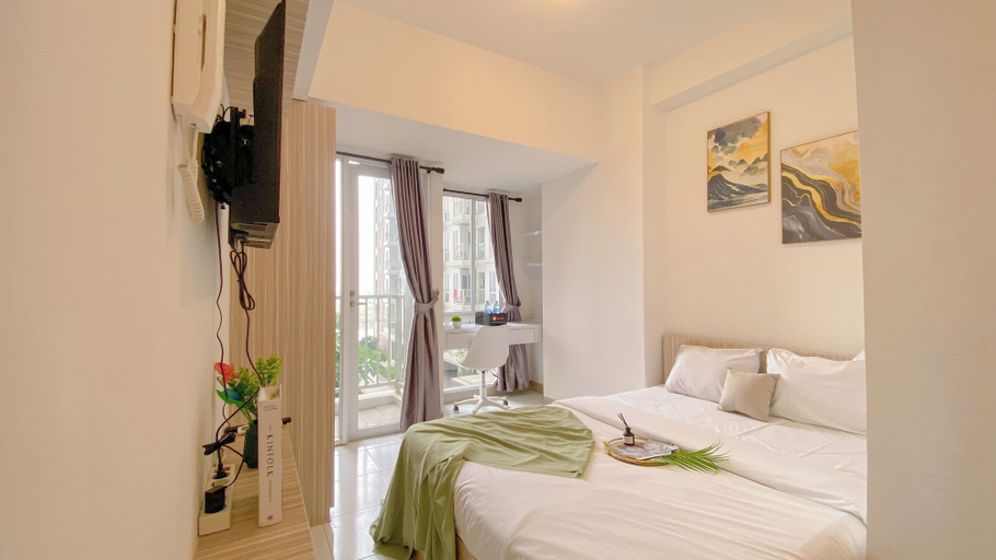 Bedroom 3, Warm And Simply Look Studio Apartment Tokyo Riverside Pik 2, Tangerang