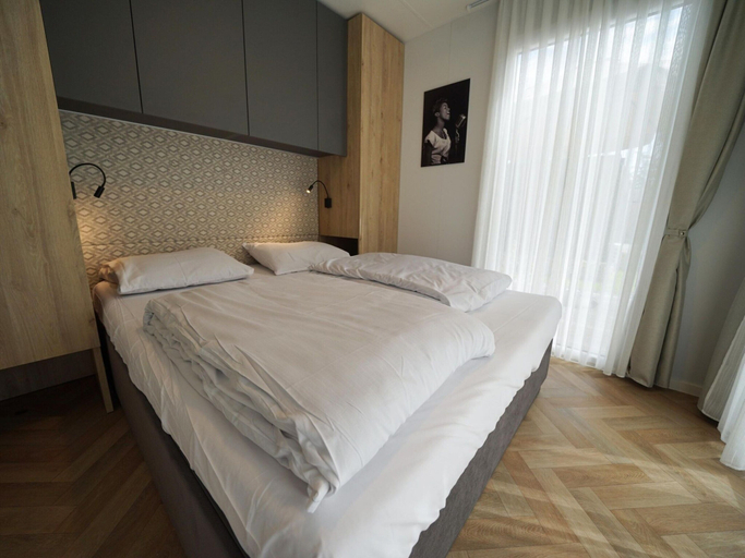 Bedroom 3, Nice Chalet With Dishwasher, Maastricht at 16 km, Limburg