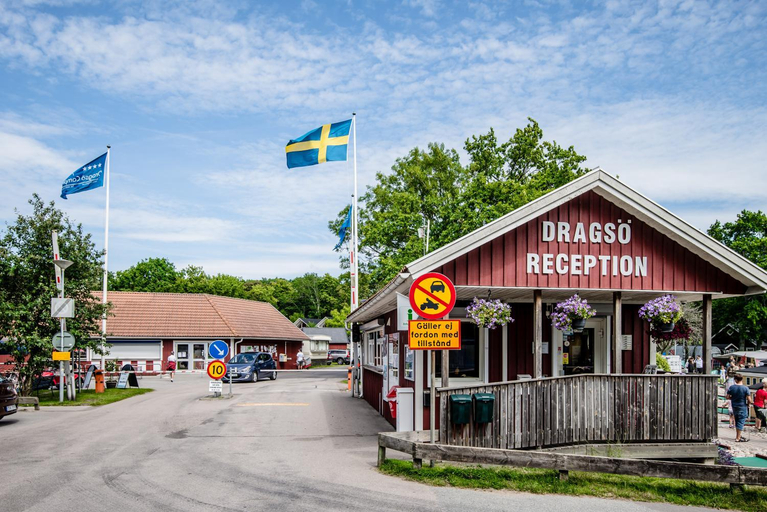 Exterior view, Dragso Camping Stugby, Karlskrona