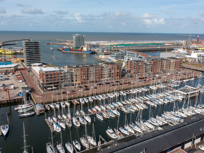 View from property 3, Apartment in Scheveningen by the Harbor, Den Haag