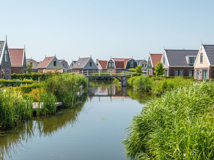 View from property 4, Holiday Home With Sauna, Near the Markermeer, Waterland