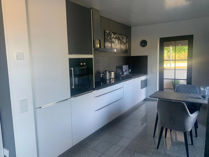 Private kitchen 4, Holiday Home in Gonnersdorf With Sauna, Vulkaneifel
