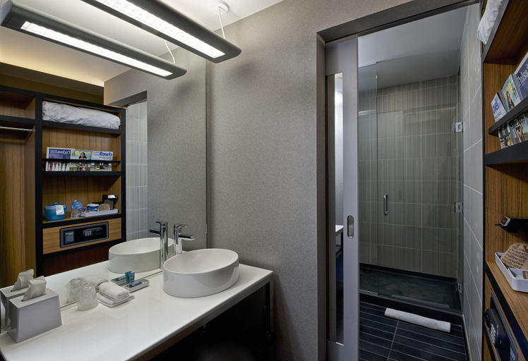 Bathroom 4, Aloft by Marriott Tulsa Downtown, Tulsa