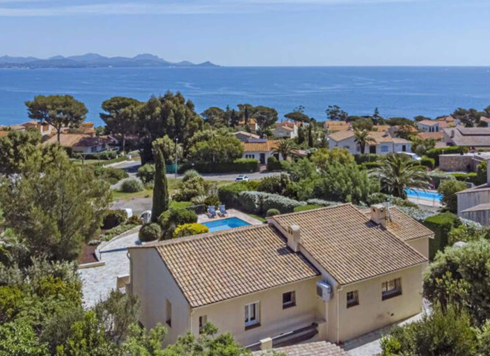 Aerial view, Bonheur - Les Issambres, Var