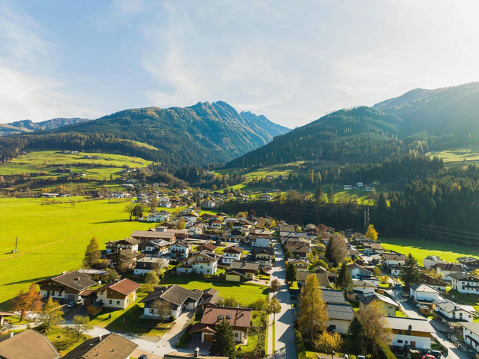 View from property 5, Holiday Home in Niedernsill Near ski Area, Zell am See