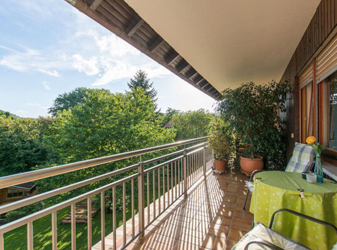View from property 3, 1 Mainblick Brigitte, Main-Spessart