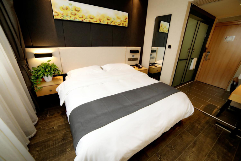 Bedroom 4, Thank Inn Hotel Shandong Linyi Nanxian Longshan Road Branch, Linyi