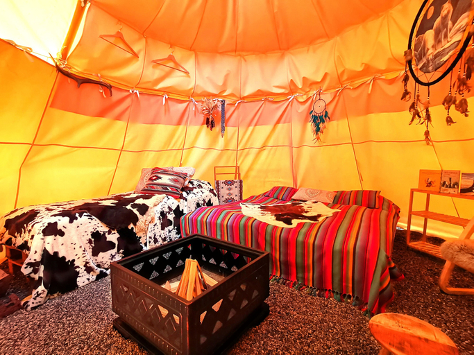 Bedroom, Teepee Camp Lounky, Litoměřice