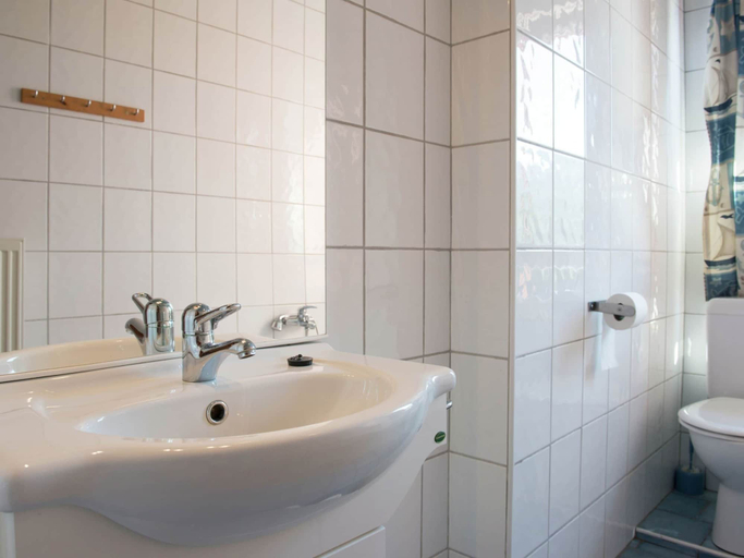 Bathroom 3, Holiday Home in Moutouyet With Pool & Sauna, Liège