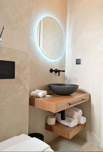 Bathroom 5, Rhotheon Suites in Ialysos Rhodes, South Aegean