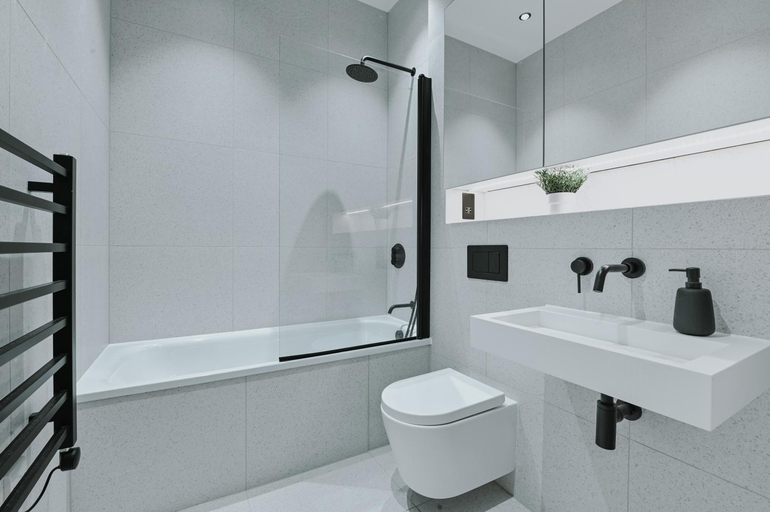 Bathroom 2, Khayat Homes - Kings Cottage, London