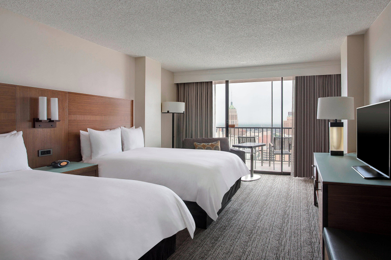 Bedroom 3, Marriott San Antonio Riverwalk, Bexar
