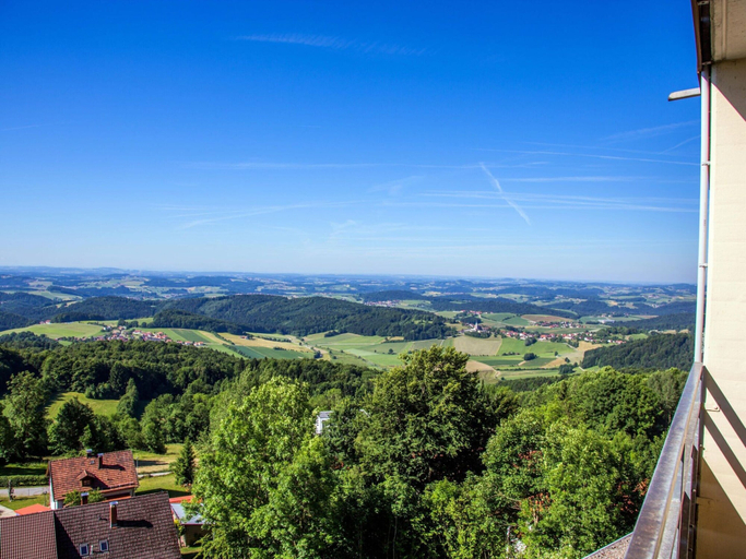 View from property 4, Familienappartement Marianne mit Pool und Sauna, Freyung-Grafenau