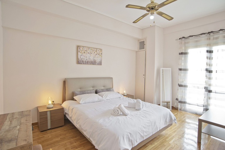 Bedroom 2, Meliti in Piraeus With 2 Bedrooms and 1 Bathrooms, Attica