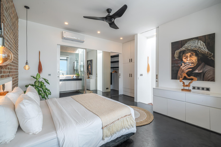 Bedroom 2, Loft Erika: Elegant 1 BR Luxury Loft in Berawa, Badung