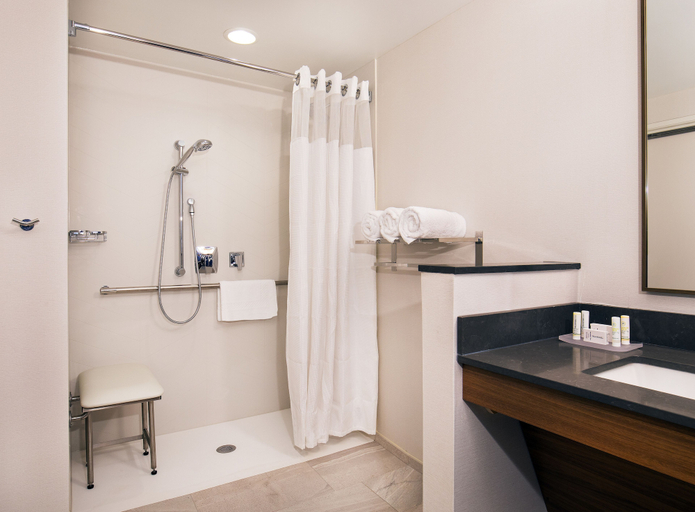 Bathroom 5, Fairfield Inn & Suites by Marriott Boston Walpole, Norfolk