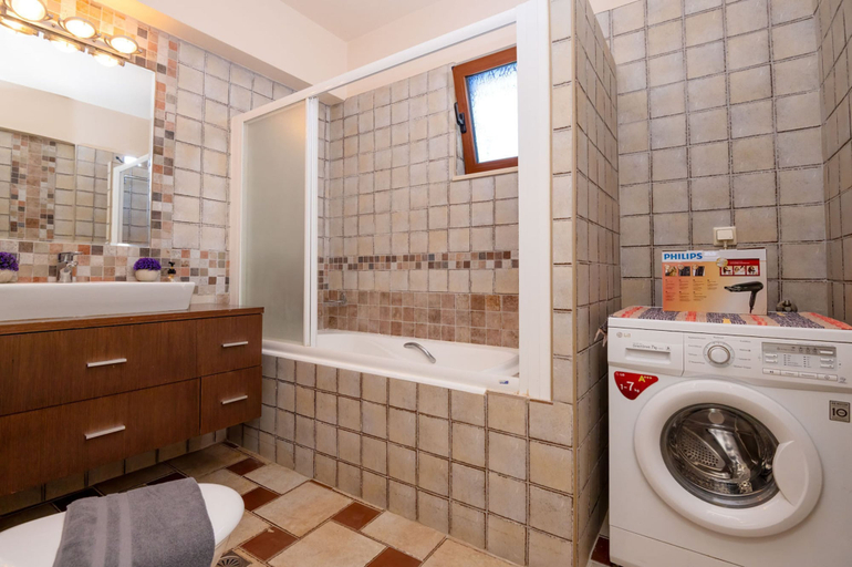 Bathroom 4, Villa Seragio - With 60m Private Pool, Crete
