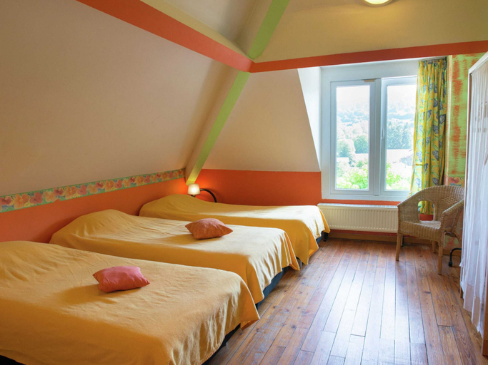 Bedroom 2, Holiday Home in Moutouyet With Pool & Sauna, Liège