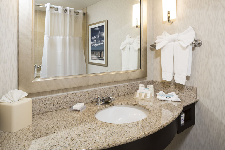 Bathroom 4, Hilton Garden Inn Plymouth, Plymouth