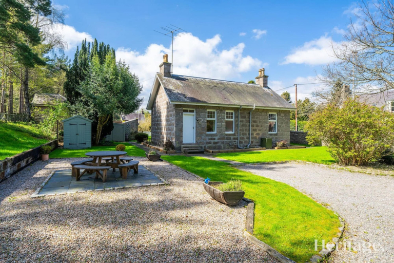 Exterior & Views 2, Station Cottage Dinnet Aboyne Aberdeenshire, Aberdeenshire