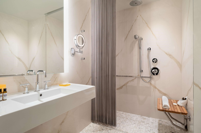 Bathroom 5, Hyatt Union Square New York, New York