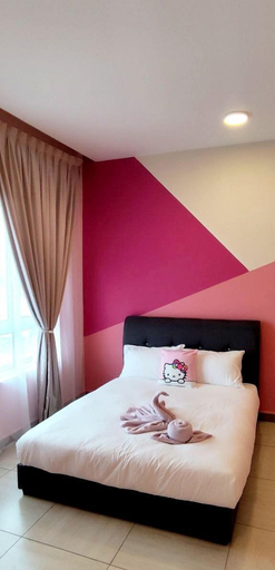 Bedroom 5, PoP Kitty Octagon Ipoh Homestay, Kinta
