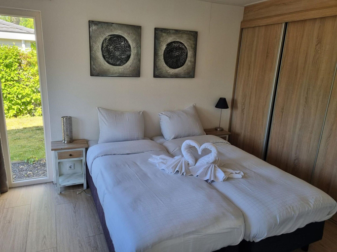 Bedroom 2, Holiday Home in Velsen-zuid With Terrace, Velsen