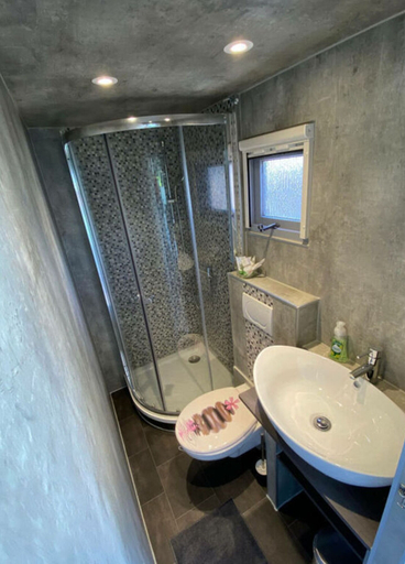 Bathroom, Blue Ocean K40 Comfortable Holiday Residence, Wûnseradiel