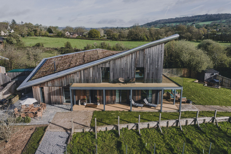 Exterior & Views 2, Heron House - Luxury Grand Designs Eco-home, Devon