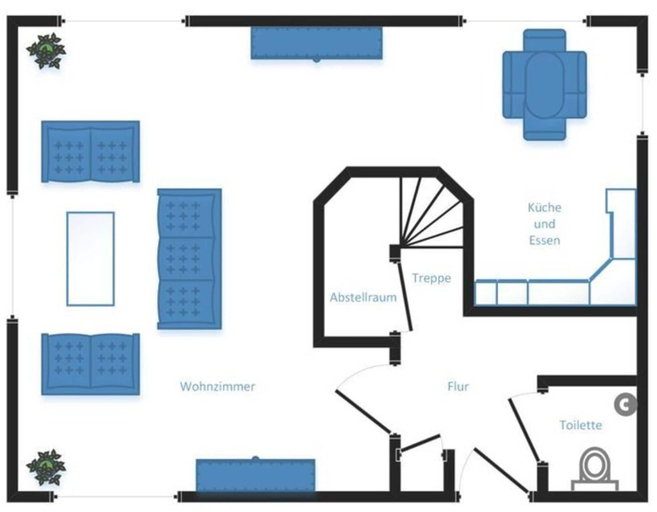 Floor plan 2, Holiday Home Dune Nest, Noordwijk