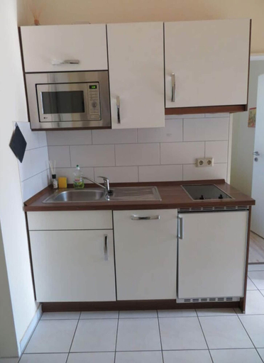 Private kitchen, Holiday Apartment Villa in the Park, Friesland