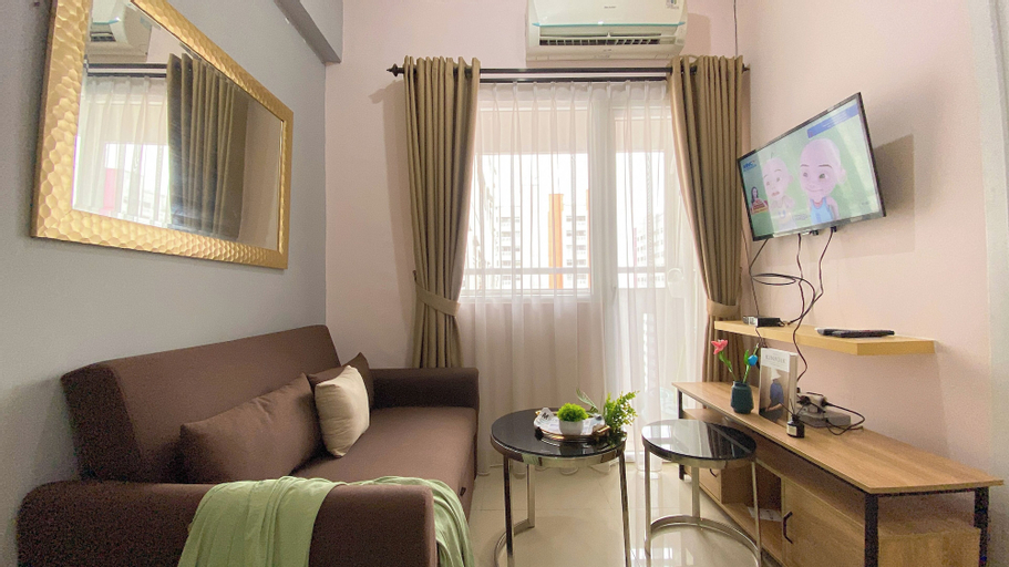 Good Deal And Homey 2Br Green Pramuka City Apartment, Central Jakarta
