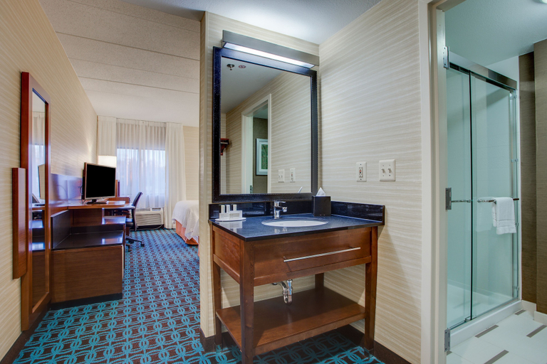 Bathroom 3, Fairfield Inn by Marriott Burlington Williston, Chittenden