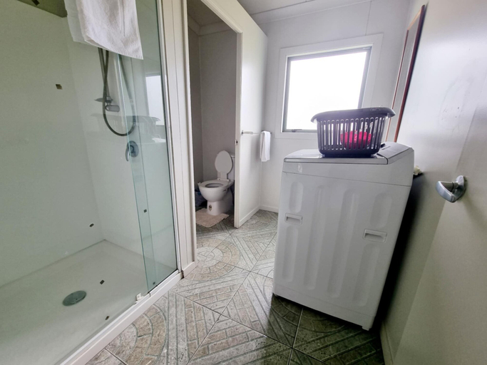 Bathroom 3, Natura Nikao Beach Villa, Rorotonga