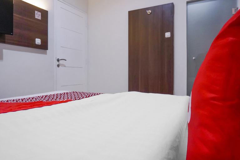 Bedroom 1, Hotel O Near Pasar Baru, Central Jakarta