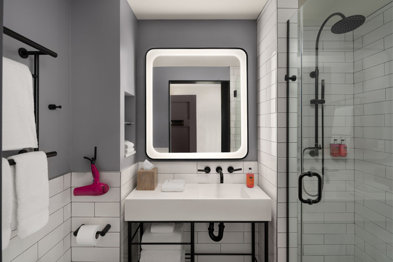 Bathroom 5, Moxy San Diego Downtown/Gaslamp Quarter, San Diego