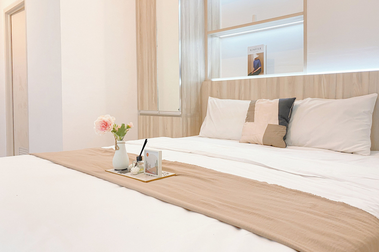 Bedroom 3, Restful Studio At Tokyo Riverside Pik 2 Apartment, Tangerang