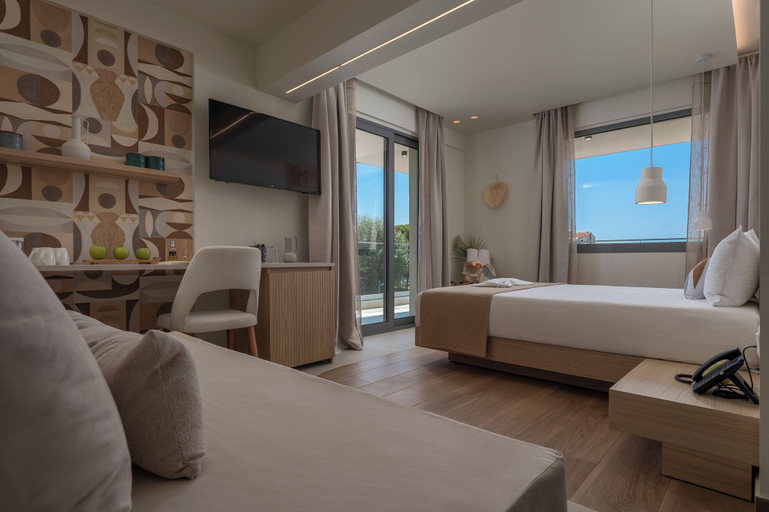 Bedroom 3, Sandy Seaside Suites, Central Macedonia