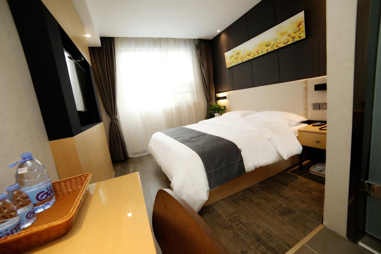 Bedroom 2, Thank Inn Hotel Shandong Linyi Nanxian Longshan Road Branch, Linyi