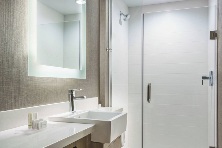 Bathroom 3, SpringHill Suites by Marriott Belmont Redwood Shores, San Mateo