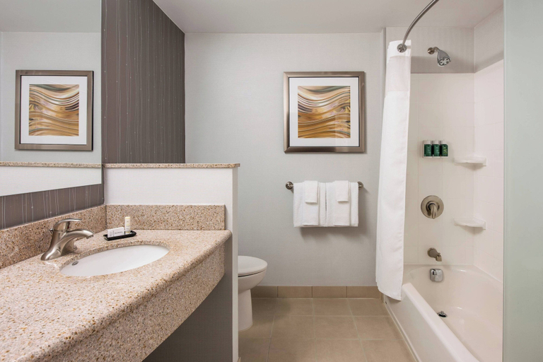 Bathroom 4, Courtyard by Marriott Edmonton West, Division No. 11